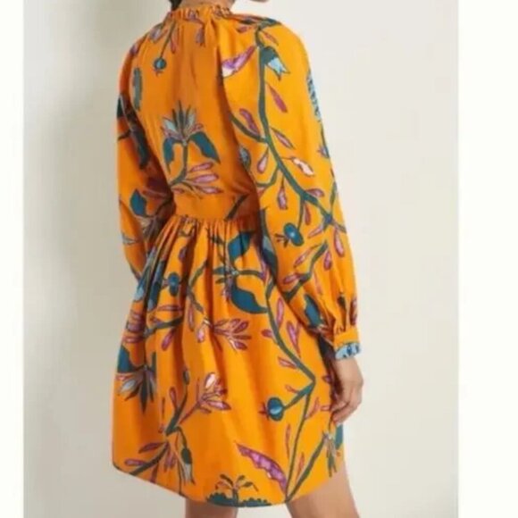 Anthropologie Let Me Be Printed Tunic Dress S - Picture 3 of 16